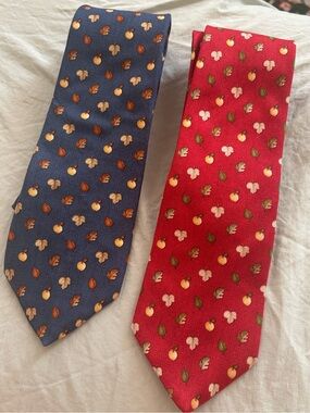 Two Vintage Brooks Brothers Silk Ties
